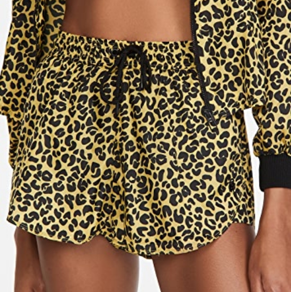 Good American Active Sheer Nylon Running Shorts
